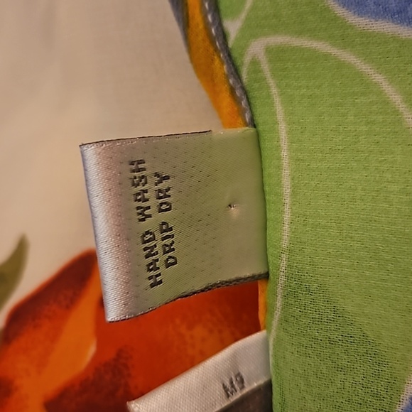 SACRED THREADS Canary Yellow Assymetric Floral Chiffon Sleeveless Maxi Dress - Picture 11 of 14